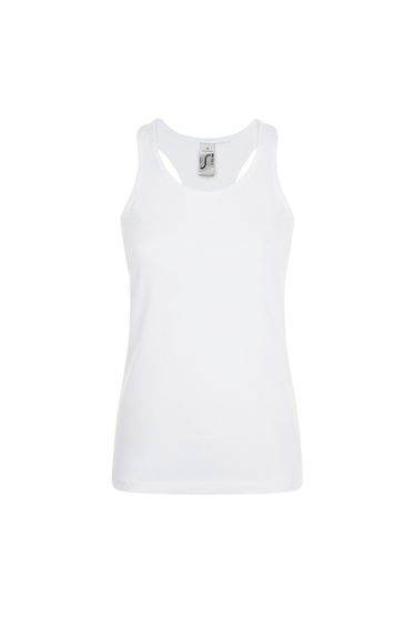 SOLS Womens/Ladies Justin Sleeveless Vest - White