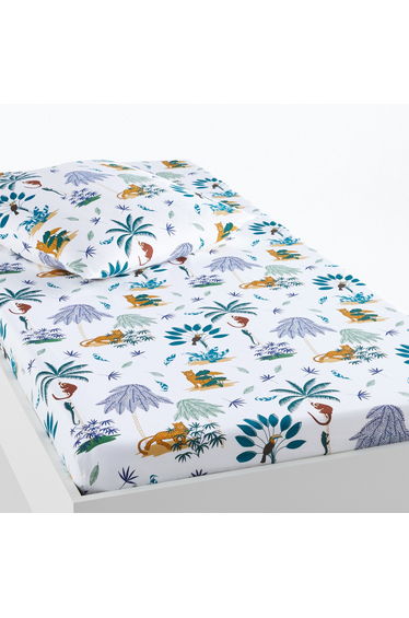 Little Jungle Organic Cotton Fitted Sheet
