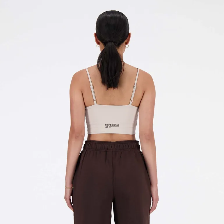 Women's New Balance Harmony Light Support Sports Bra in White - 1