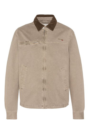 Cadams Wash Zip-Up Worker Jacket