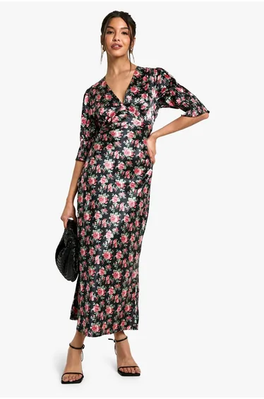 Floral Midaxi Tea Dress