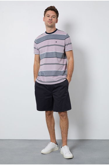 Lilac Stripe T-Shirt
