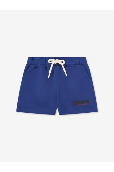 Just Cavalli Boys Aistala T-Shirt and Shorts Set in Blue