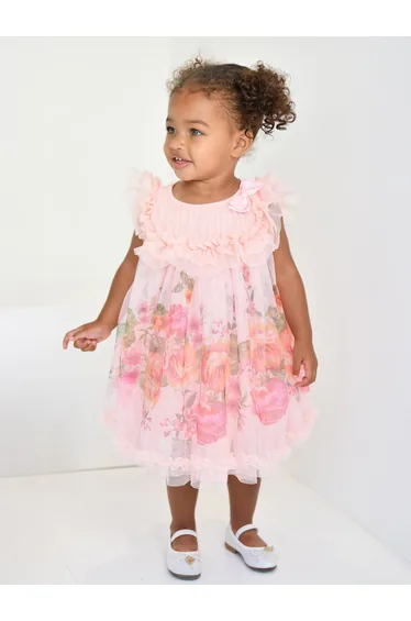 فستان انجلز فيس متعدد الالوان