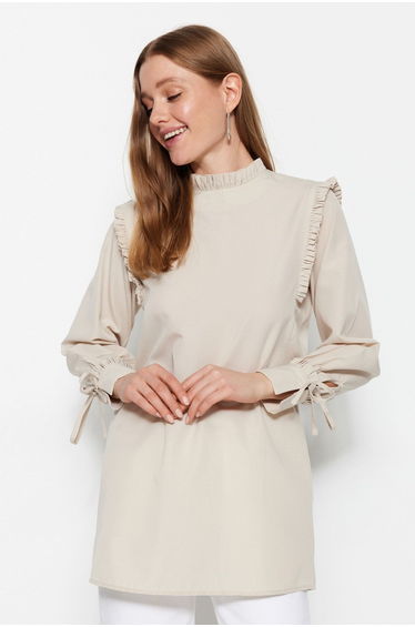 Tunic - Beige - Regular fit