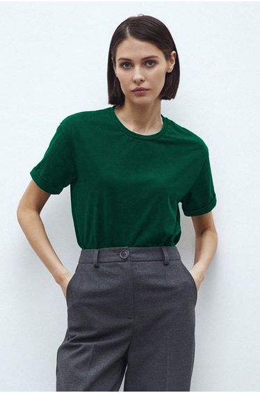 Mad Girls Petrol Green T-Shirt