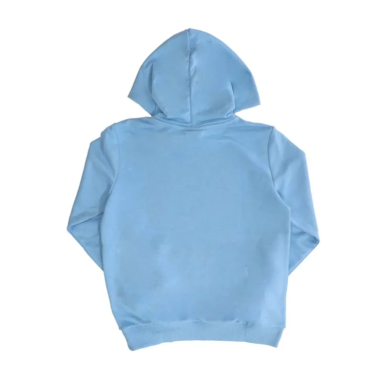 Boy's Puma Juniors Fanwear Hoodie in Blue - 1