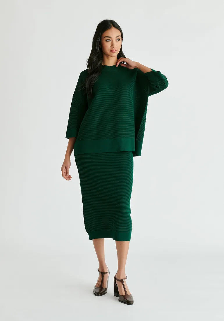 Ribbed Skirt - 2