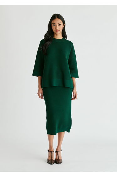 Ribbed Skirt