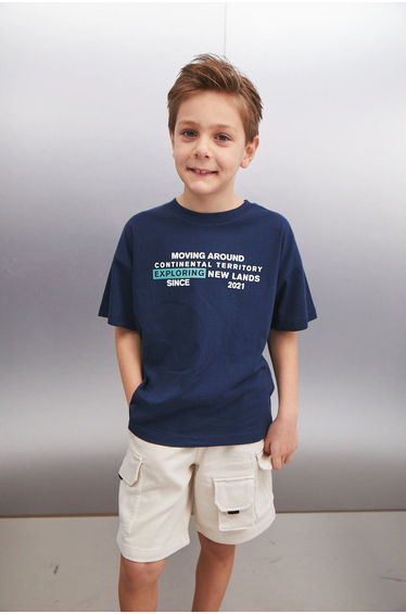 CAELAN Navy Blue T-Shirt