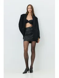 Thin Large Size Dot Patterned 20 Denier 2-Piece Pantyhose