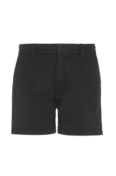 Asquith & Fox Womens/Ladies Classic Fit Shorts - Black