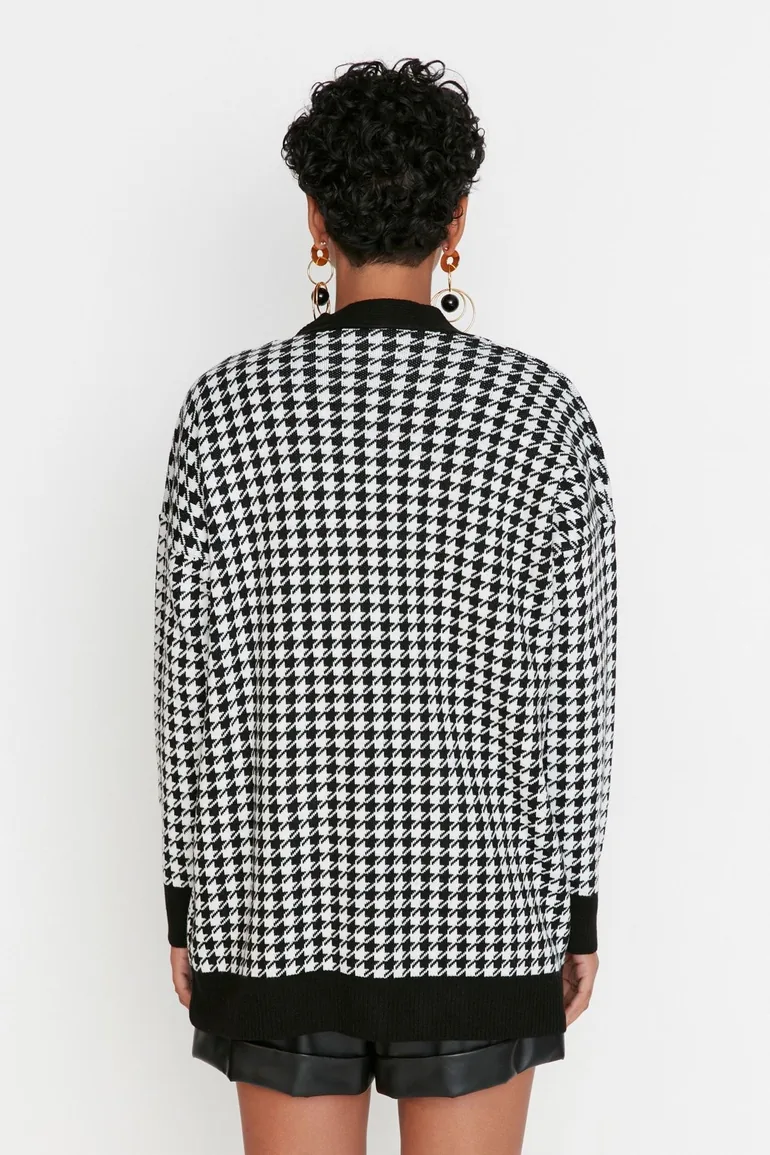 Cardigan - Black - Regular fit - 3