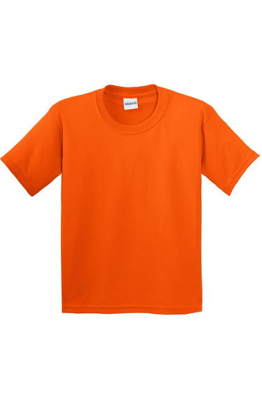 Gildan Childrens Unisex Soft Style T-Shirt - Orange