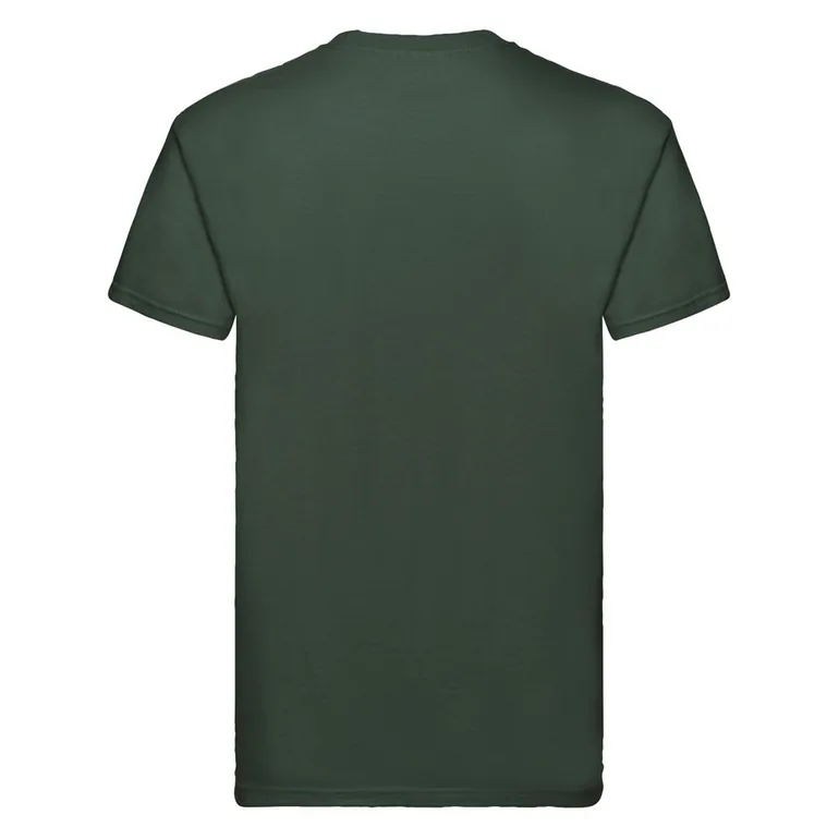 Fruit of the Loom Mens Super Premium T-Shirt - Bottle Green - 1