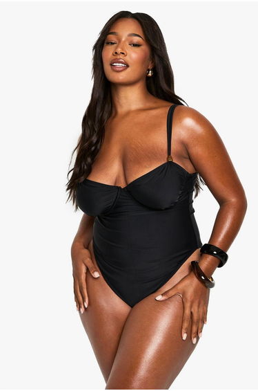 PLUS RESIN TRIM SWIMSUIT
