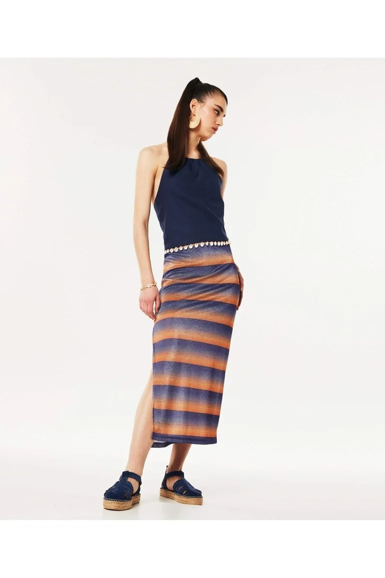 Skirt - Purple - Midaxi