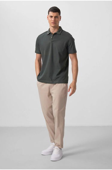 TOMMY Men's Cotton Elastane Polo T-Shirt