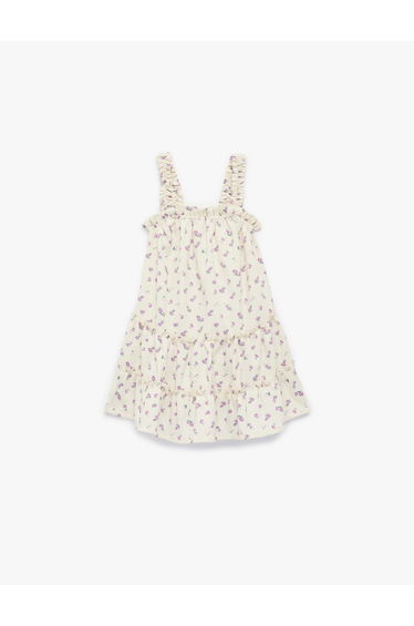 Sleeveless Floral Dress