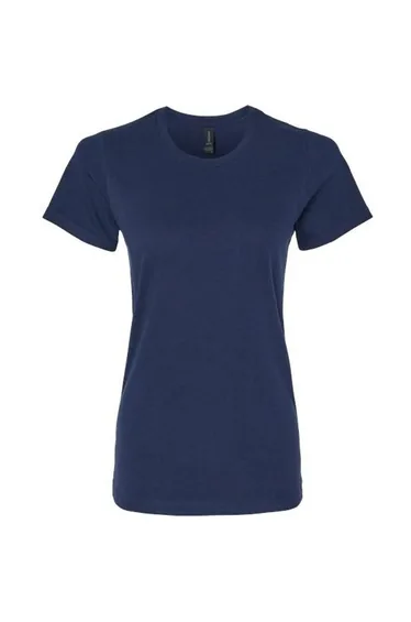 Gildan Womens/Ladies Softstyle Midweight T-Shirt - Navy Blue