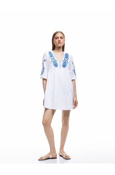 V Neck Dress