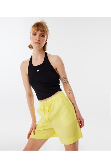 Lace-Up Shorts