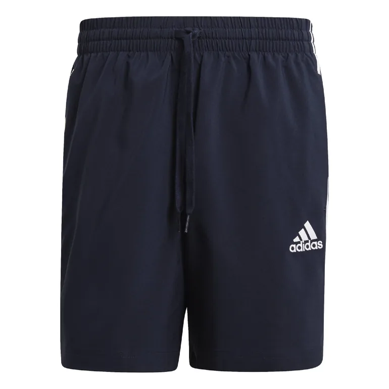 Men's adidas Aeroready Essentials Chelsea 3-Stripes Shorts in Blue - 3