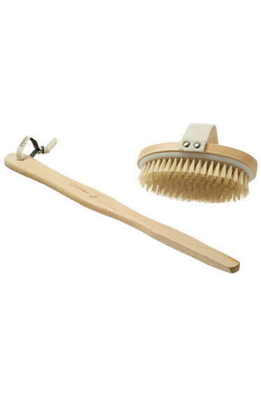 Hydréa London Classic Body Brush with Natural Bristles (Medium Streng