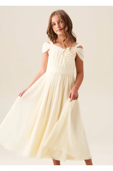 Lena Yellow Maxi Dress