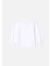 Erin White Sequin Slogan Top - 5
