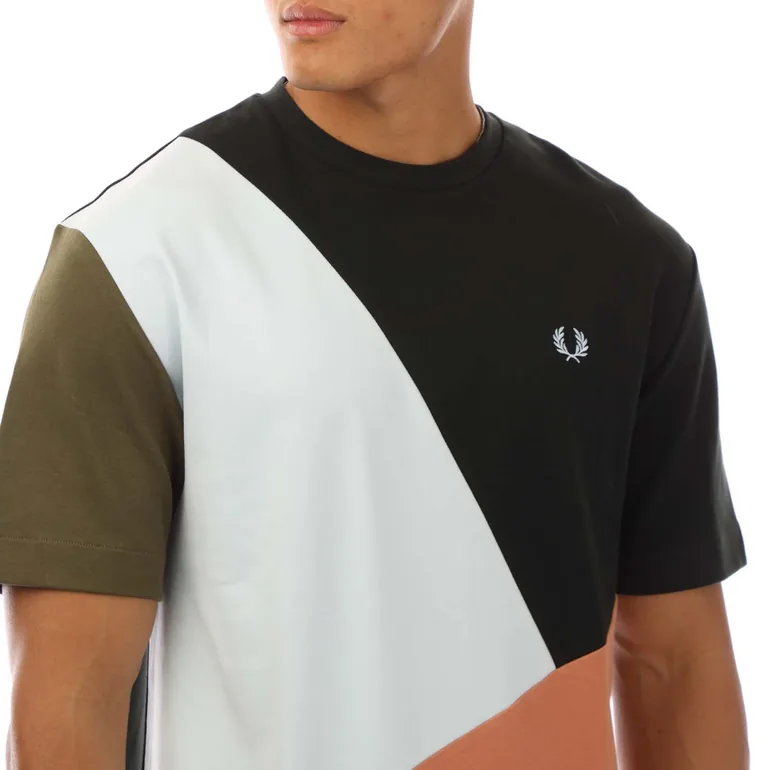 تيشيرت رجالي لون أخضر - 1