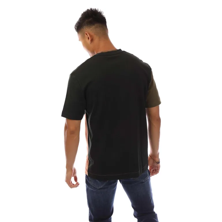 تيشيرت رجالي لون أخضر - 2