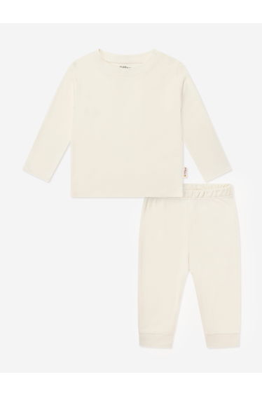 Tiffany Baby Bambu Legging Set in Ivory