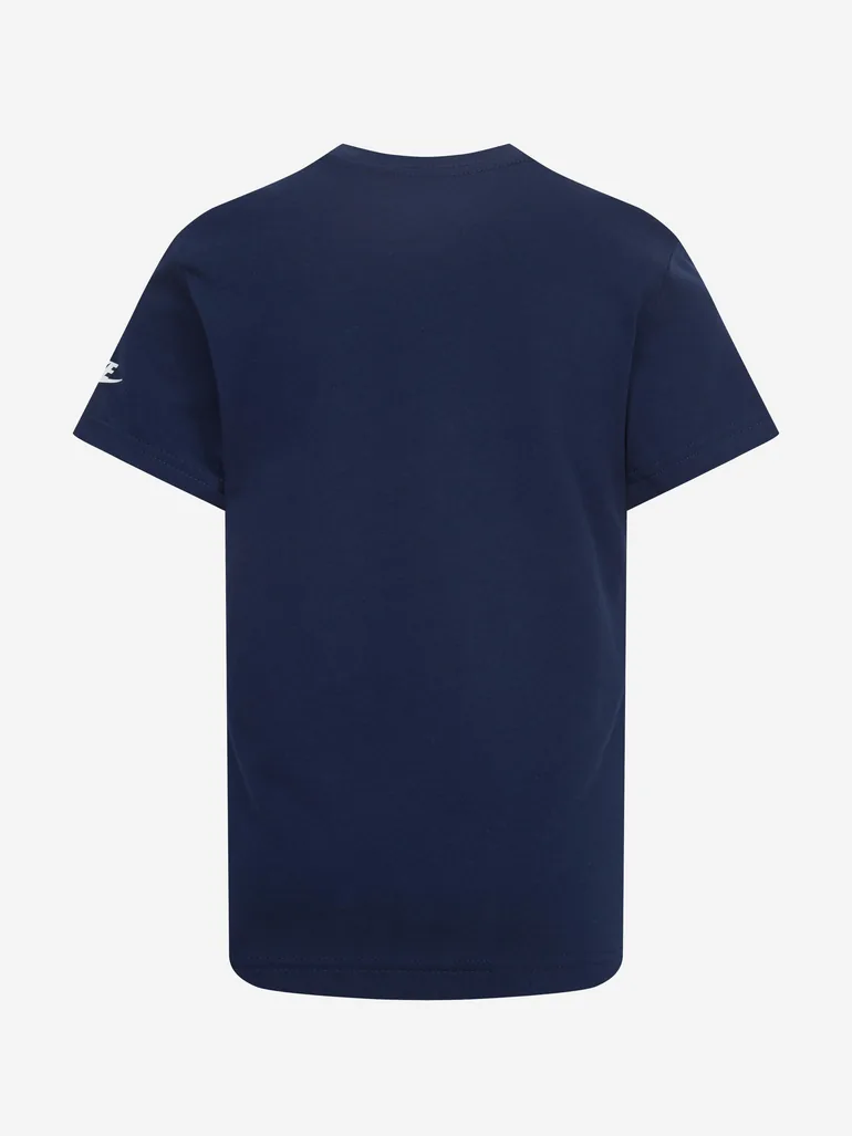 Kids Futura Evergreen T-Shirt in Navy - 1