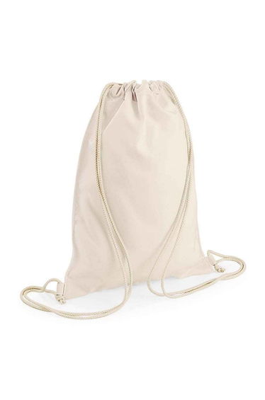 Bagbase Sublimation Drawstring Bag - Natural