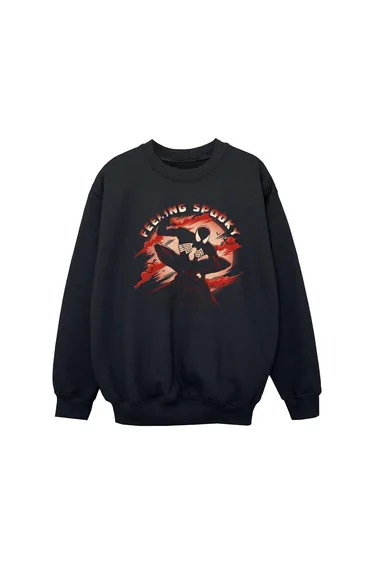 Spider-Man Girls Feeling Spooky Sweatshirt - Black