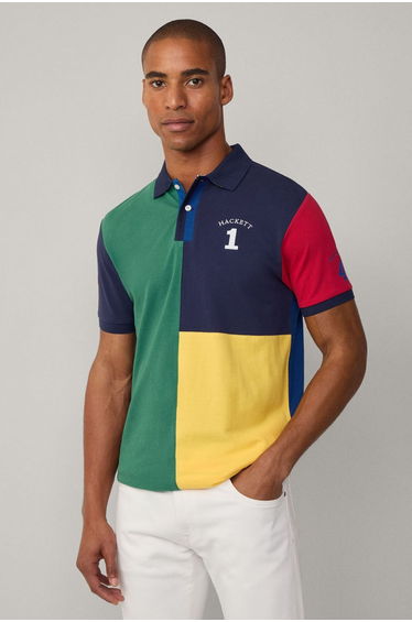 Heritage Multipack Polo Multi Navy/Green/Yellow