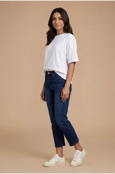 Petite Stretch Mom Jean