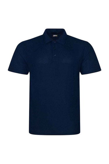 PRO RTX Mens Polyester Polo Shirt - Navy