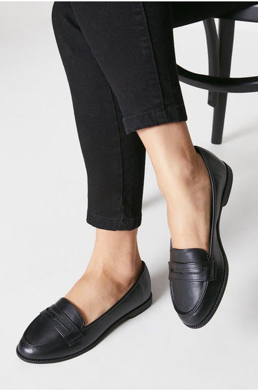 Wide Fit Lara Penny Loafers