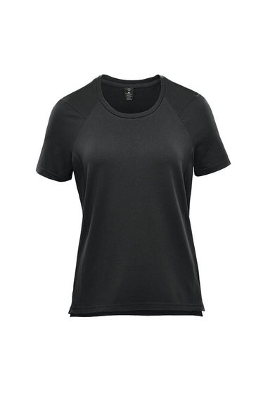 Stormtech Womens/Ladies Tundra Short-Sleeved T-Shirt - Black