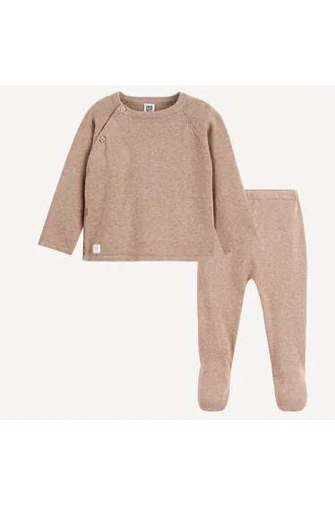 Knitted Top and Trousers Outfit