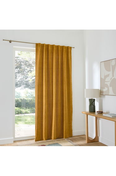 Milo Cut Velvet Hidden Tab Top Curtain