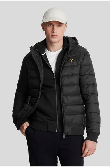 Wadded Jacket Jet Black