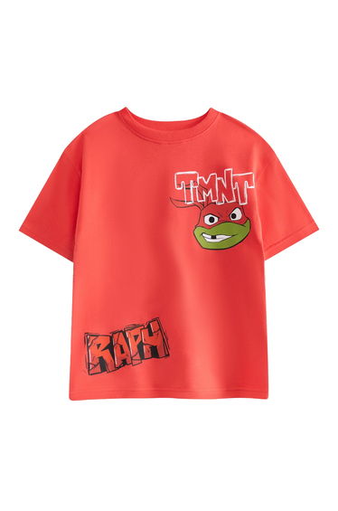 Teenage Mutant Ninja Turtles Boys Raphael T-Shirt - Red