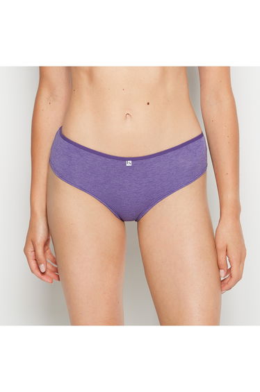 Hipster Panty in Purple Opulence Heather