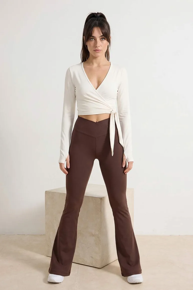 Brown Diver/Scuba Leggings Sports Leggings