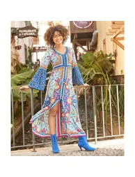 Remarkable Printed Boho Dress - 4