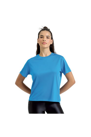TriDri Womens/Ladies Ion-Charge T-Shirt - Sapphire