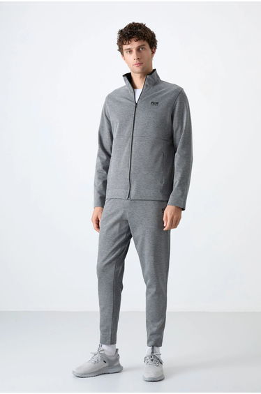 TOMMY Men's Zip-collar Sweatshirt And Pants Set